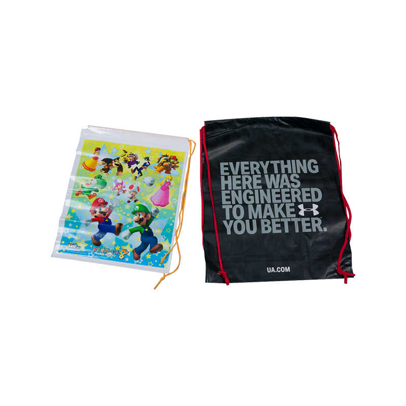 Bolsas Plásticas con Cuerda para Colgar