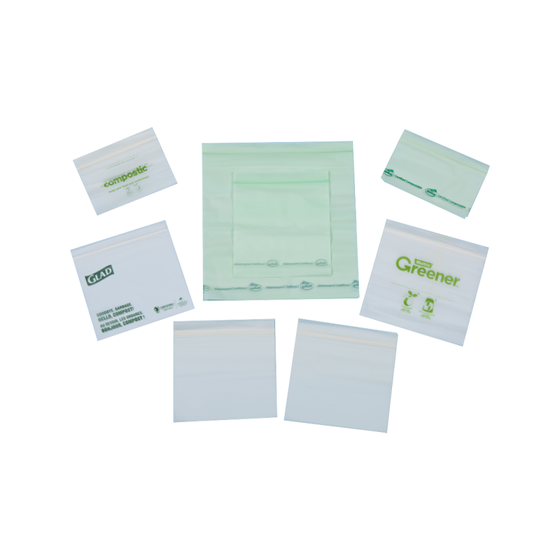 Bolsas Biodegradables con Cierre Zip